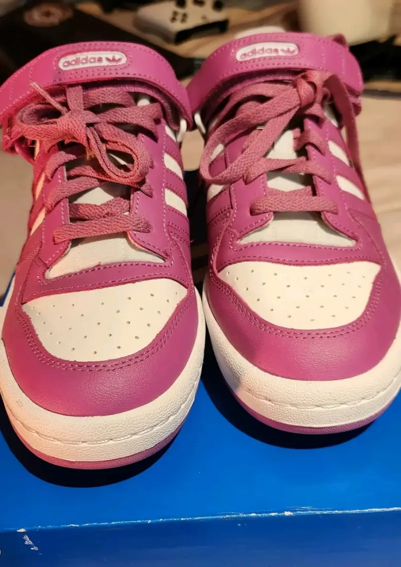 Adidas forum low pink/white - 4