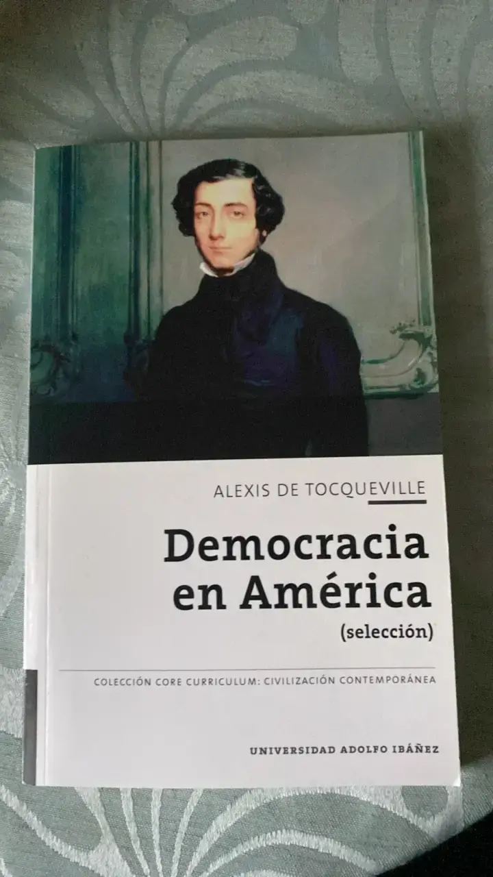Libro 'Democracia en América' de Alexis de Tocqueville - 1