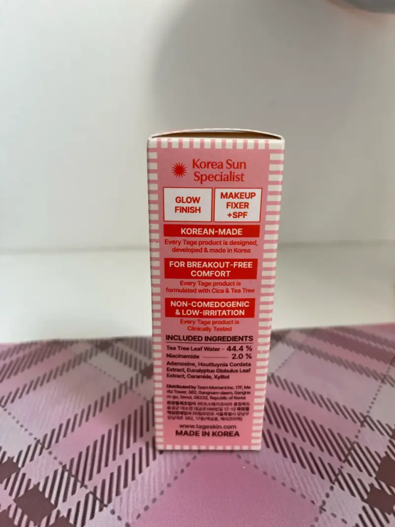 Fijador de Maquillaje Tage Cica-Tree SPF 50+ - 3