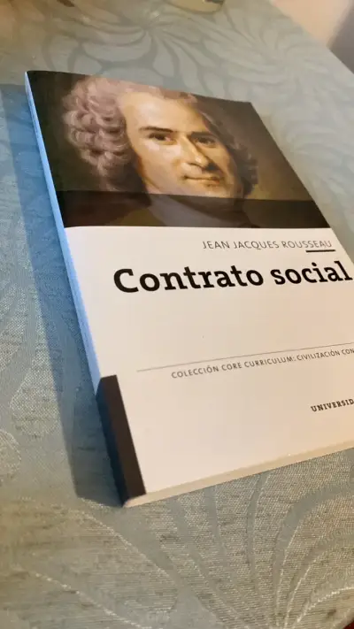 Libro Contrato Social de Jean Jacques Rousseau - miniatura 3