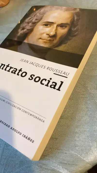 Libro Contrato Social de Jean Jacques Rousseau - miniatura 4