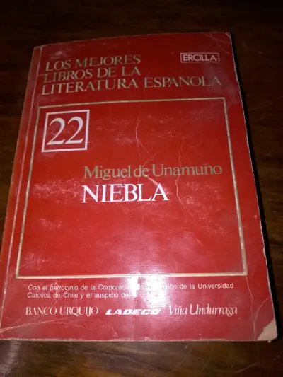 Libro 'Niebla' de Miguel de Unamuno - Colección Ercilla - miniatura 1