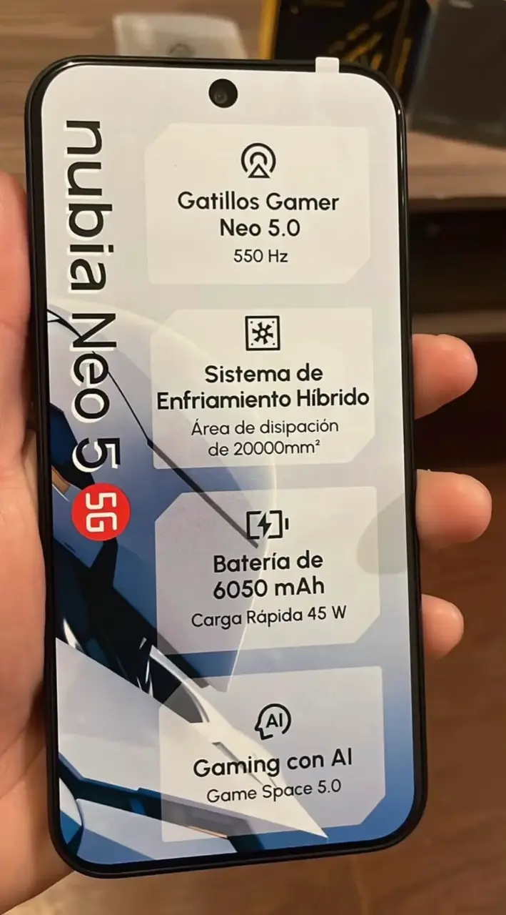 Smartphone Nubia Neo 05 5G con Gamepad 2 - 3