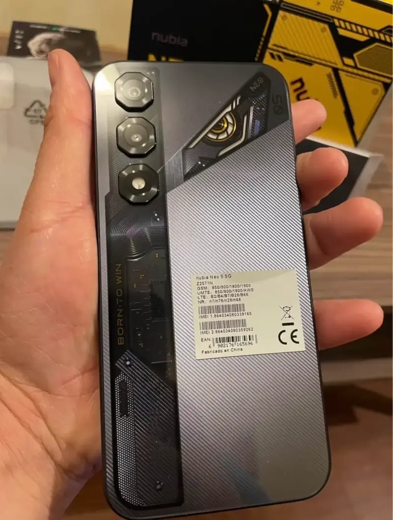Smartphone Nubia Neo 05 5G con Gamepad 2 - 4