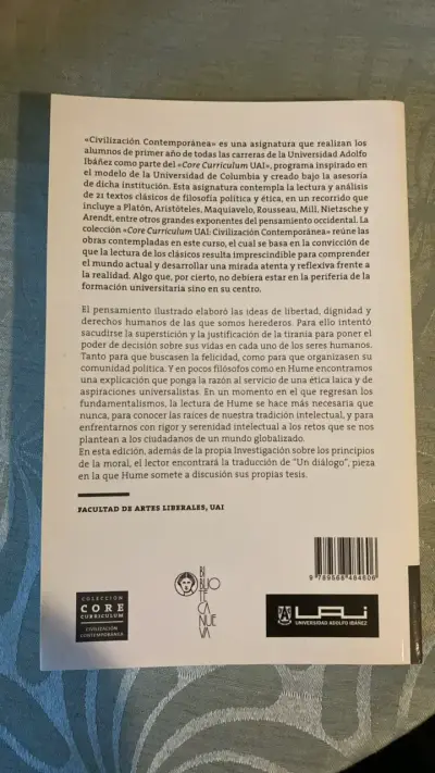 Libro 'Investigación sobre los principios de la moral' de David Hume - miniatura 2