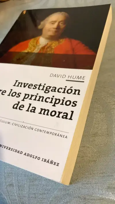 Libro 'Investigación sobre los principios de la moral' de David Hume - miniatura 4