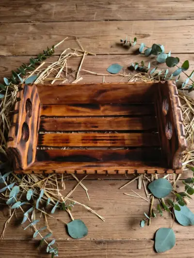 Paneras  , fruteras rústicas artesanales - miniatura 3