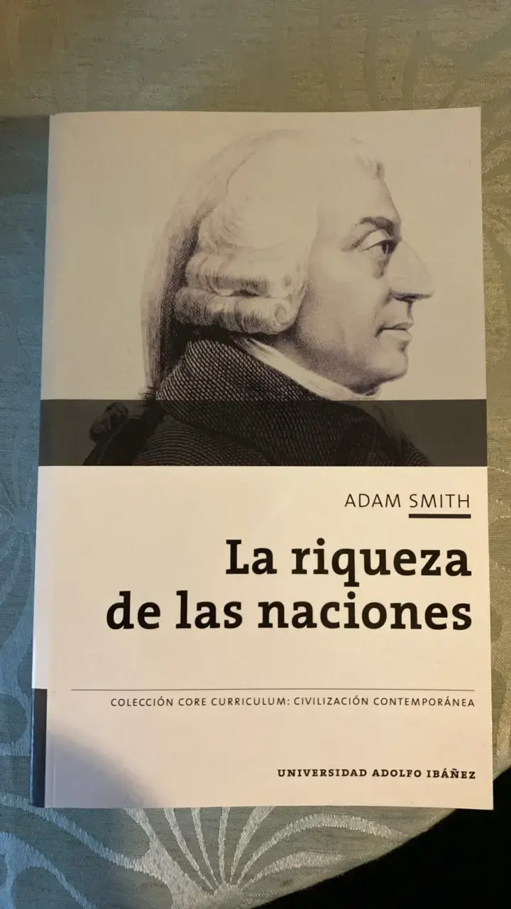 Libro 'La riqueza de las naciones' de Adam Smith - 1