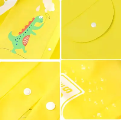 Impermeable infantil con diseño de dinosau - miniatura 4