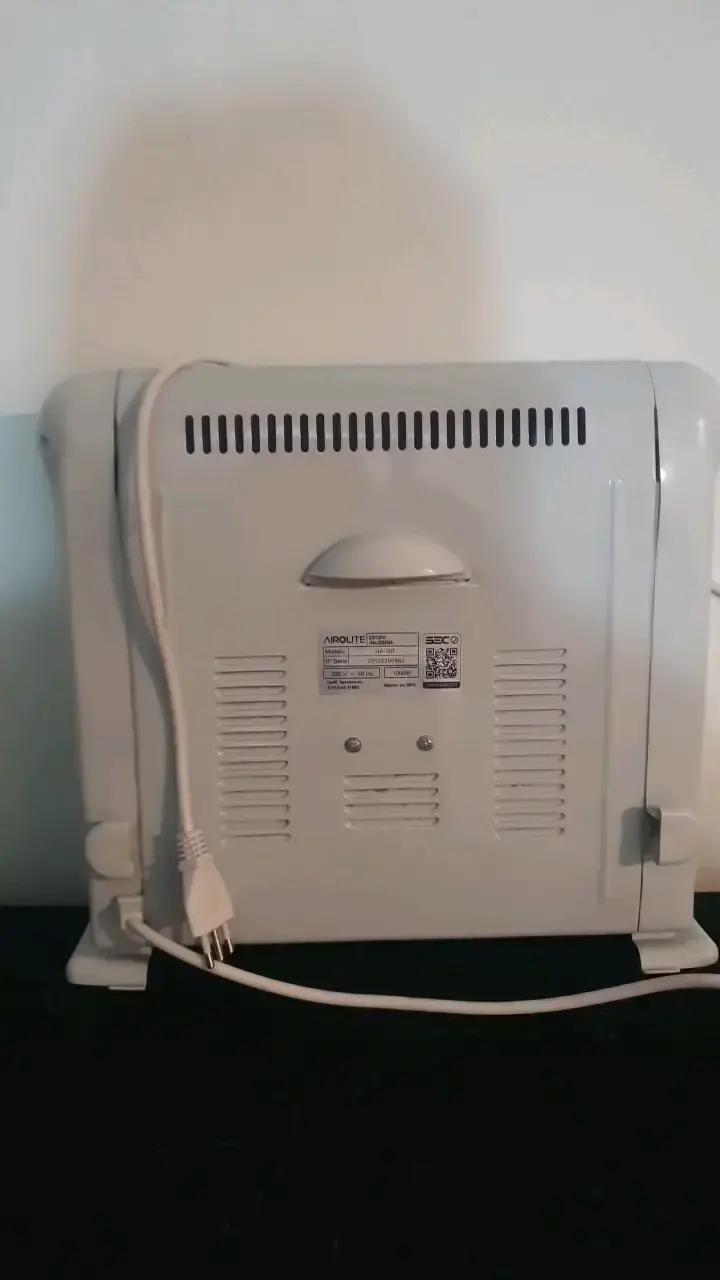 Calefactor eléctrico compacto nuevo sin caja - 4