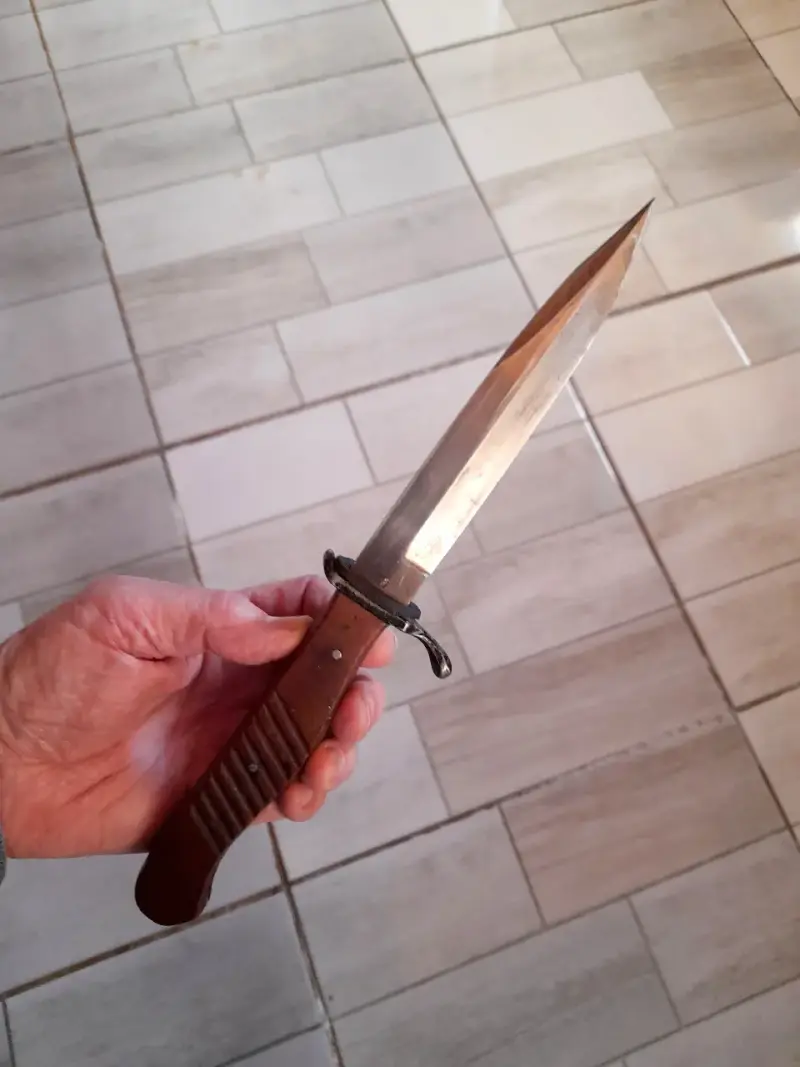 CUCHILLO ALEMAN TRINCHER 1917-1945 ORIGINAL - 5