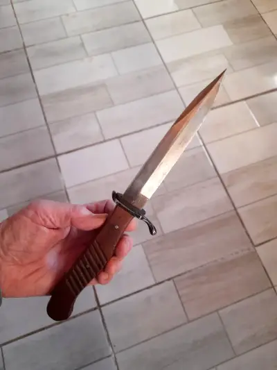 CUCHILLO ALEMAN TRINCHER 1917-1945 ORIGINAL - miniatura 5