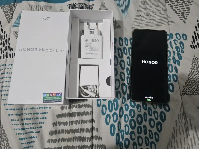 Smartphone Honor Magic7 Lite 5G con caja - 1