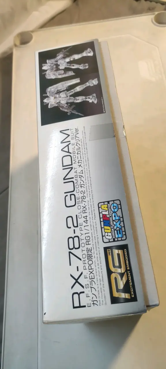 Modelo a escala RX-78-2 Gundam Bandai - 6