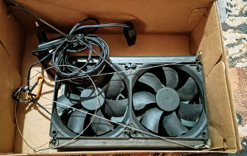 Ventilador y luz led para Indor ! - 2