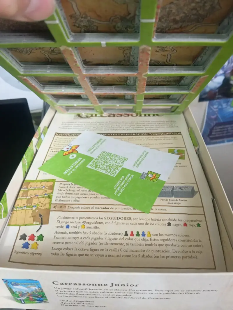 Juego de mesa Carcassonne de estrategia - 3