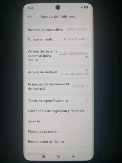 Celular POCO M8 5G con cámara avanzada - miniatura 3