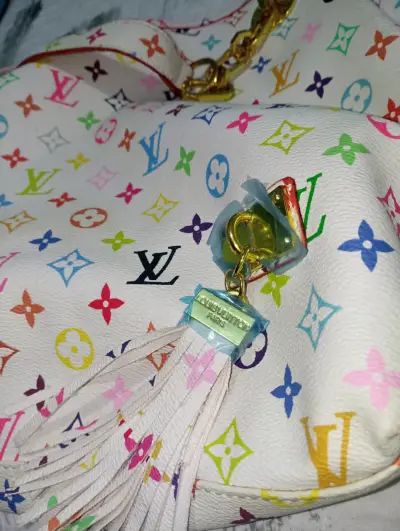 Bolso de mano multicolor con diseño elegante - miniatura 5
