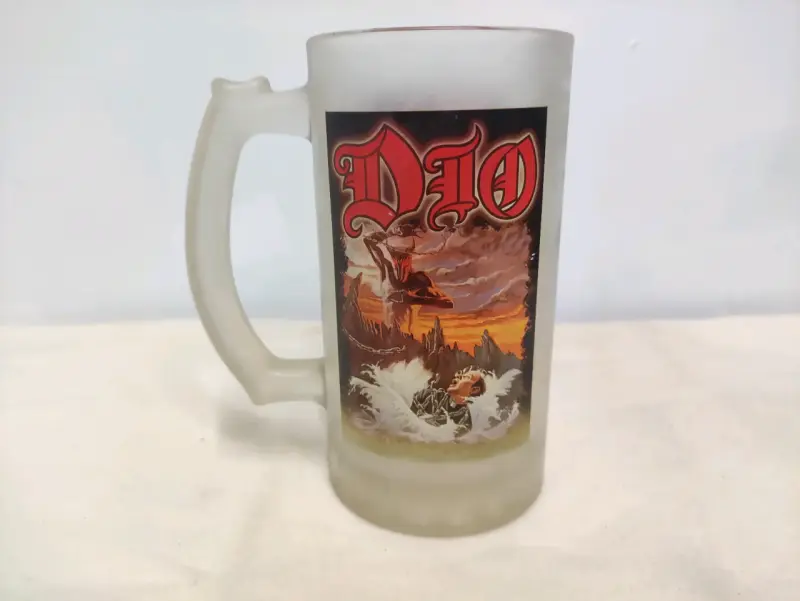 Vaso de cerveza DIO de vidrio esmerilado - 2