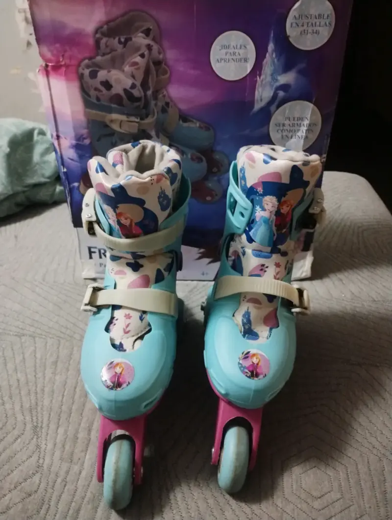 Patines ajustables Frozen para niñas - 2