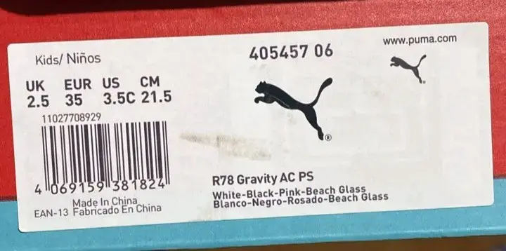 Zapatillas deportivas Puma multicolor para niña - 2