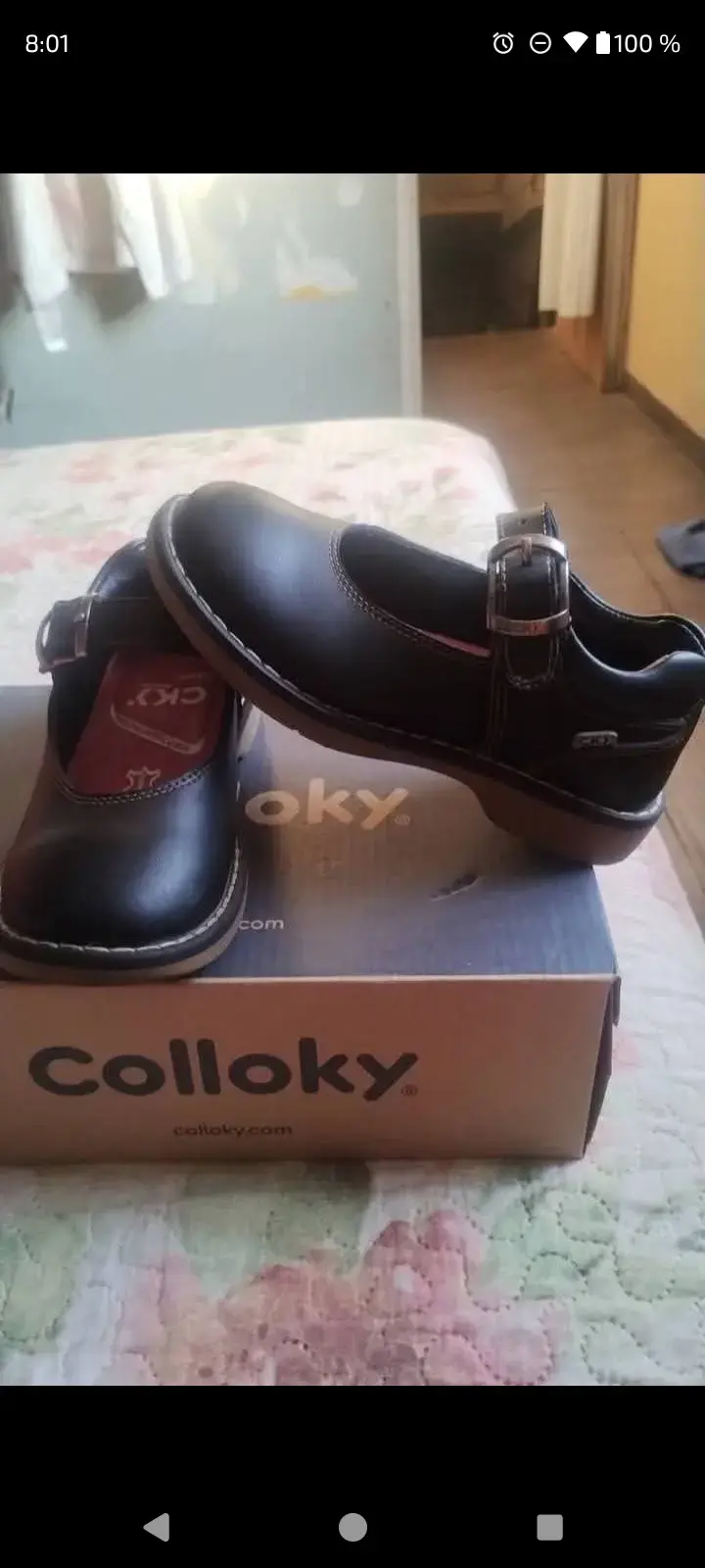Zapatos escolares negros Colloky para niña - 1