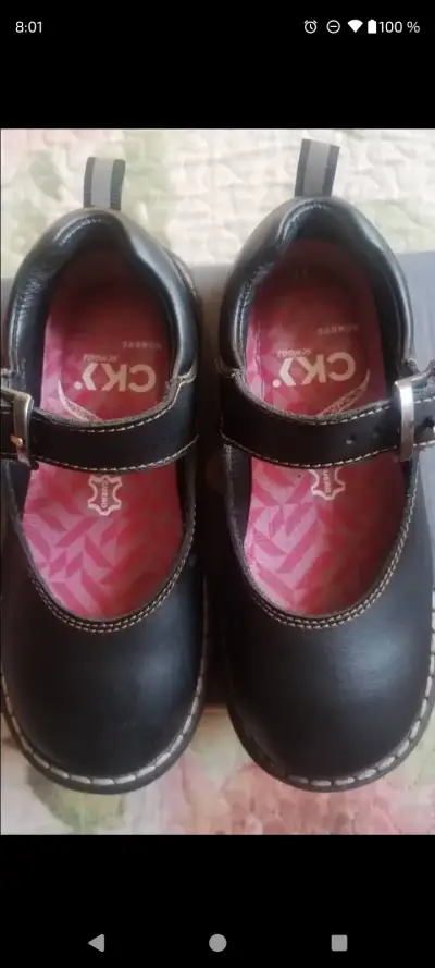 Zapatos escolares negros Colloky para niña - miniatura 2