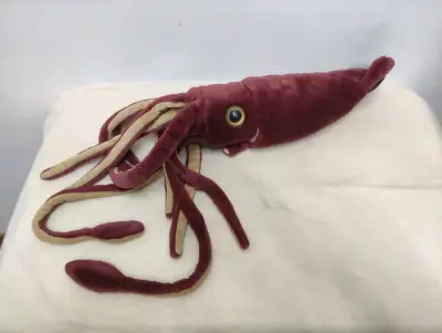 Peluche de calamar gigante suave y tierno - miniatura 1