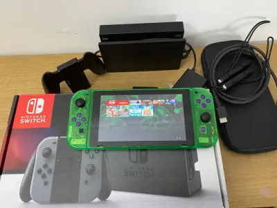 Nintendo Switch Magia Chip. Green Aqua, 128gb - miniatura 4