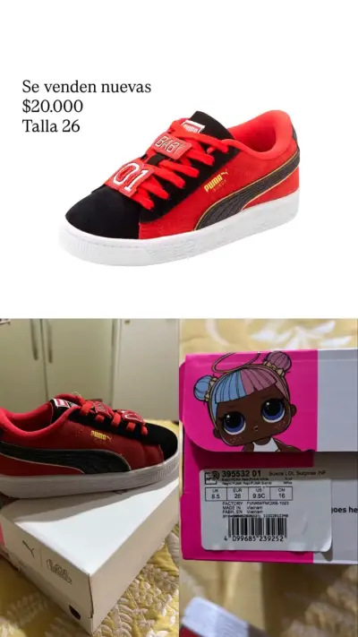 Zapatillas Puma Suede LOL - miniatura 1
