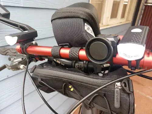 Luz delantera y trasera para bicicleta con USB - 6