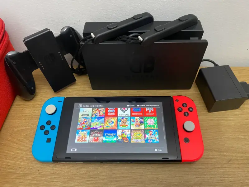 Nintendo Switch Magia Chip. 64gb + Juegos+ Emulado - 2