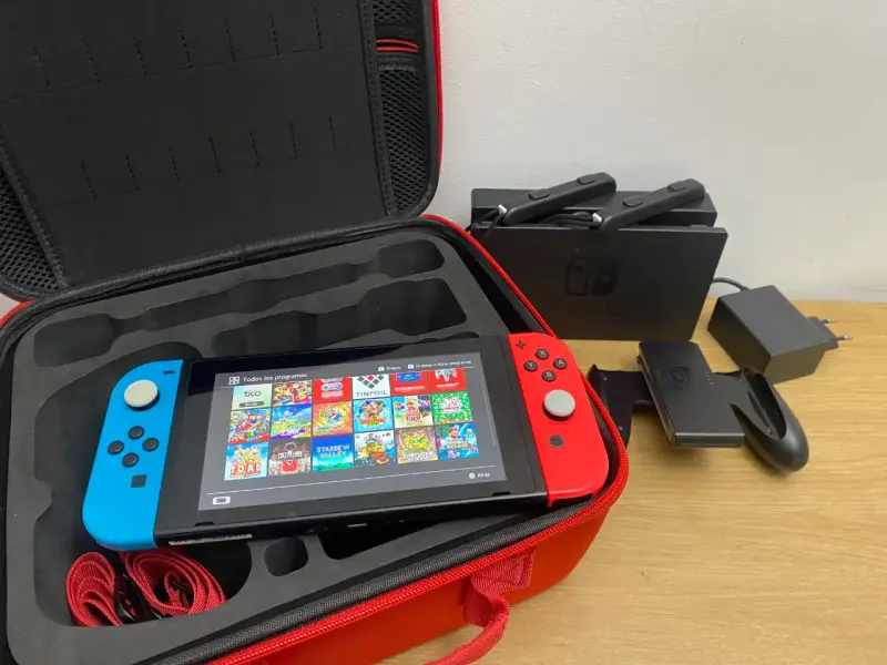 Nintendo Switch Magia Chip. 64gb + Juegos+ Emulado - 3