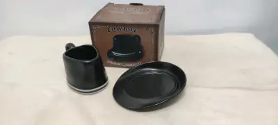 Taza de café en forma de sombrero negro - miniatura 3