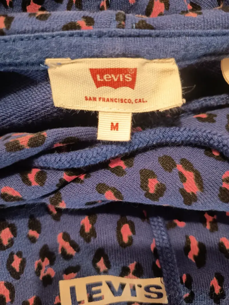 Polerón con capucha estampado azul Levi's - 2