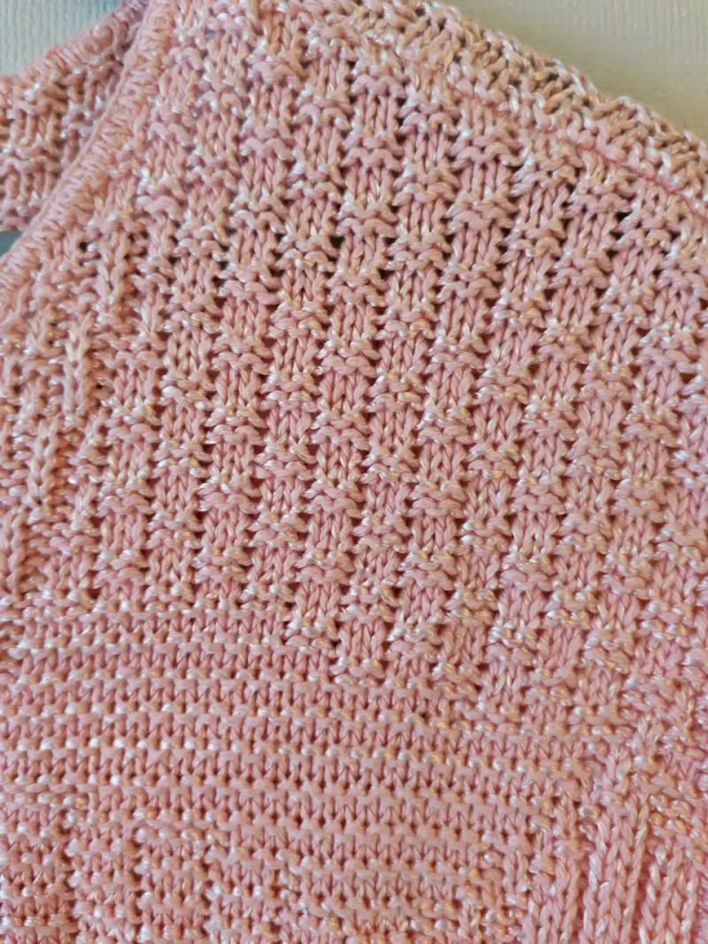 Polera tejida de hilo - 3