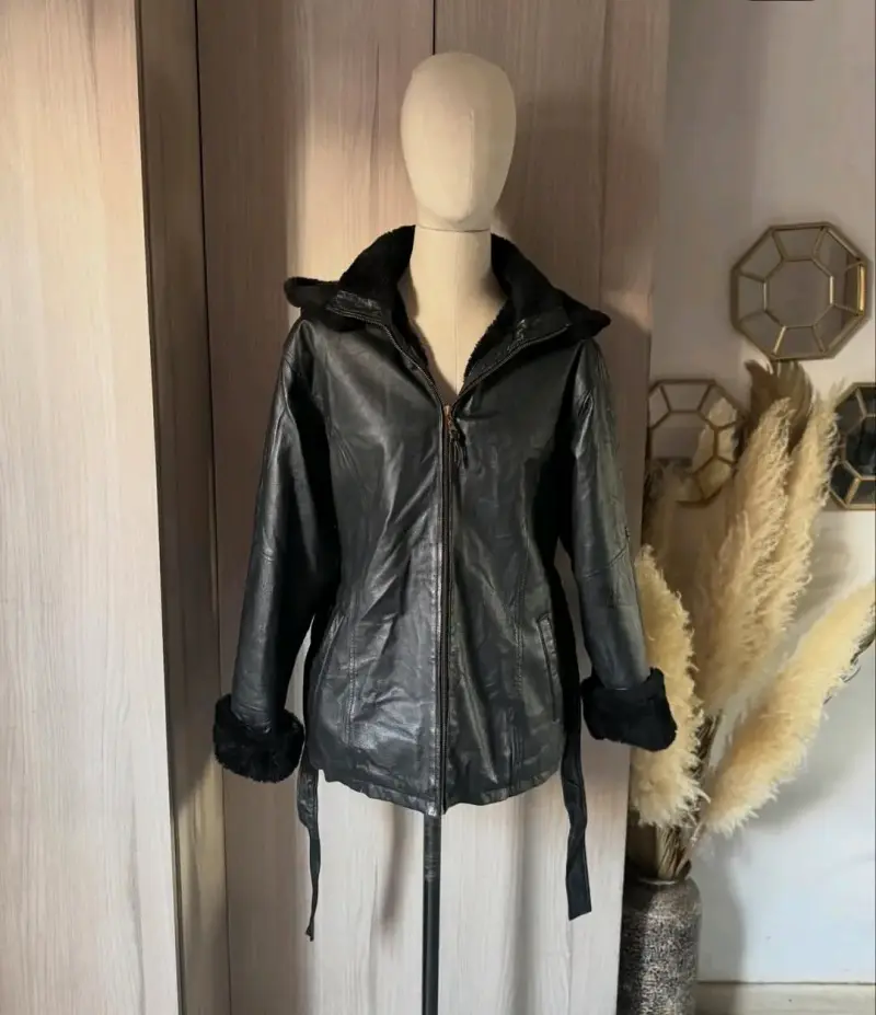 Gamulan de cuero genuino talla m o l - 2