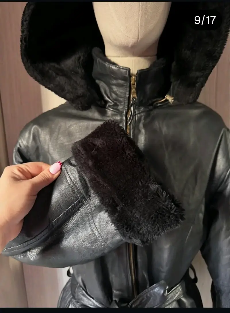 Gamulan de cuero genuino talla m o l - 5