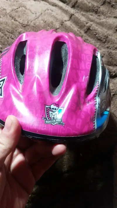 Casco infantil Monster High rosa - miniatura 4
