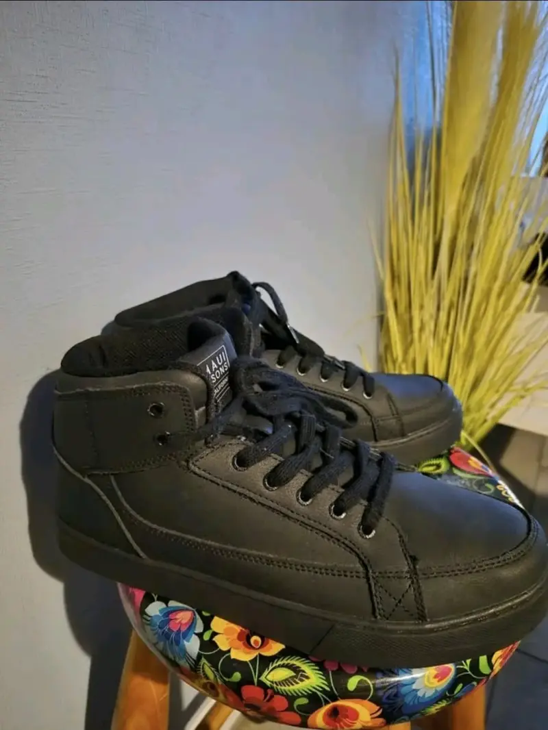 Zapatillas negras de hombre Maui and Sons - 3
