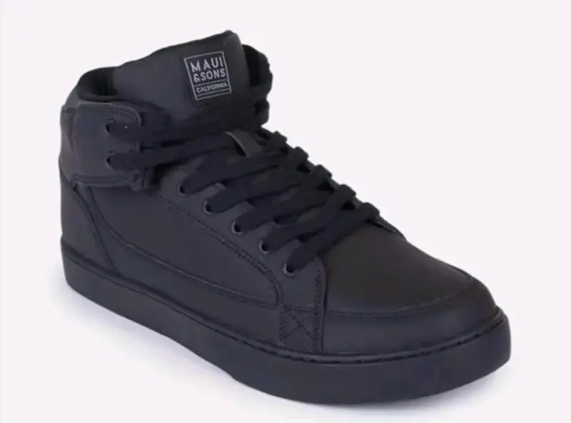 Zapatillas negras de hombre Maui and Sons - 5