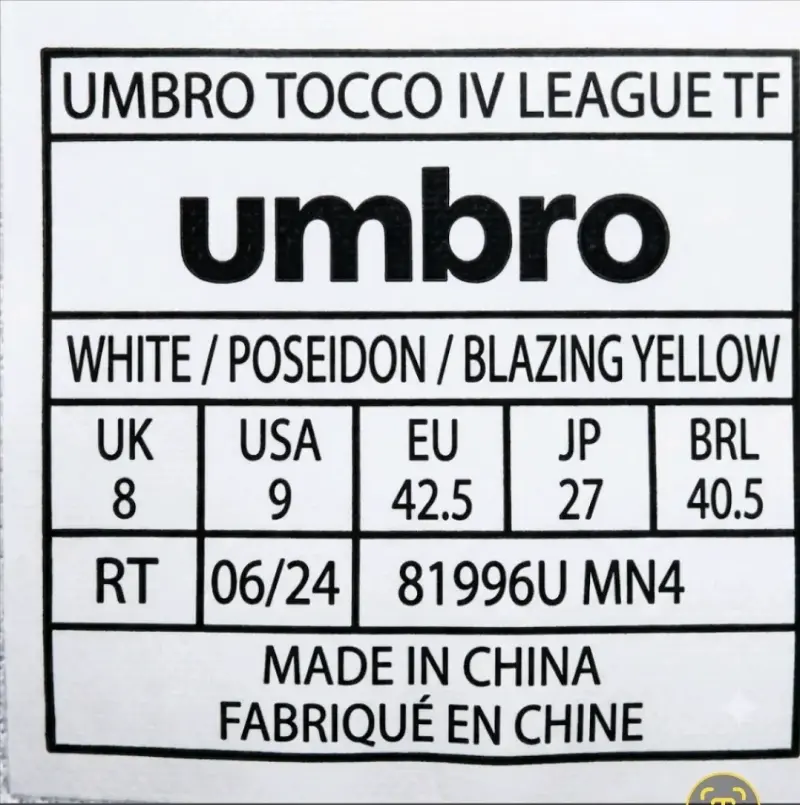 Zapatillas de fútbol sala Umbro blancas - 5