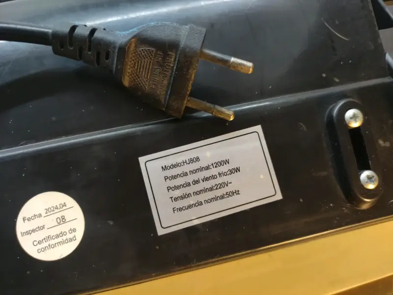 Selladora al vacío eléctrica para alimentos - 3