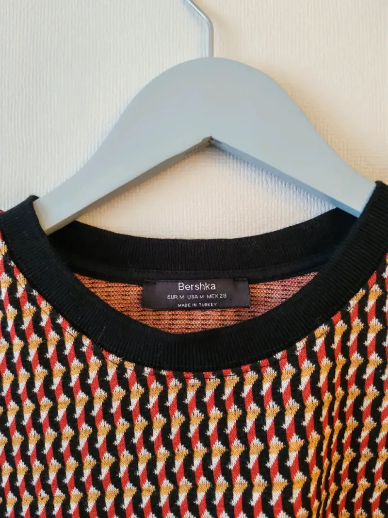 Polera estampada multicolor para mujer - 2