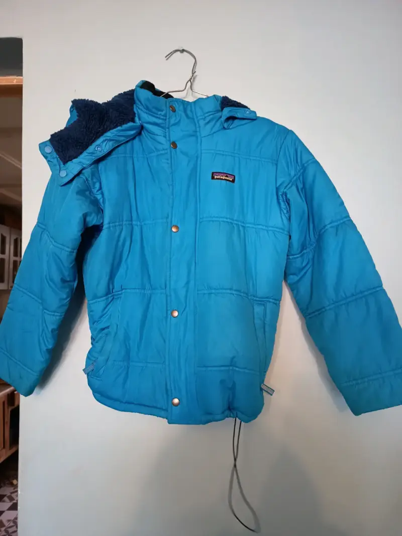 Chaqueta de invierno azul para niños Patagonia - 1