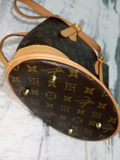Bolso de mano estilo Louis Vuitton monograma - miniatura 3