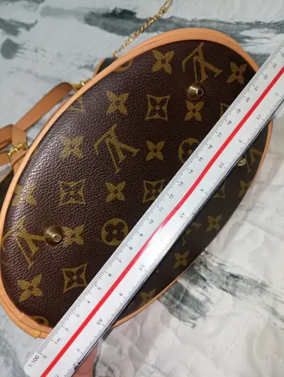 Bolso de mano estilo Louis Vuitton monograma - miniatura 5