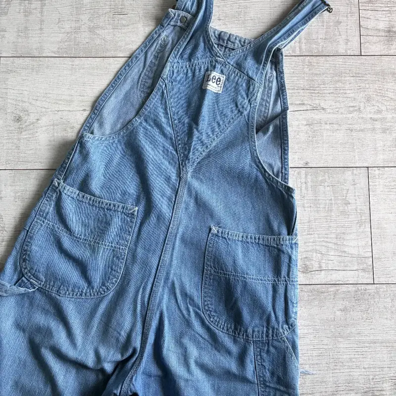 Overol de mezclilla azul para mujer - 5