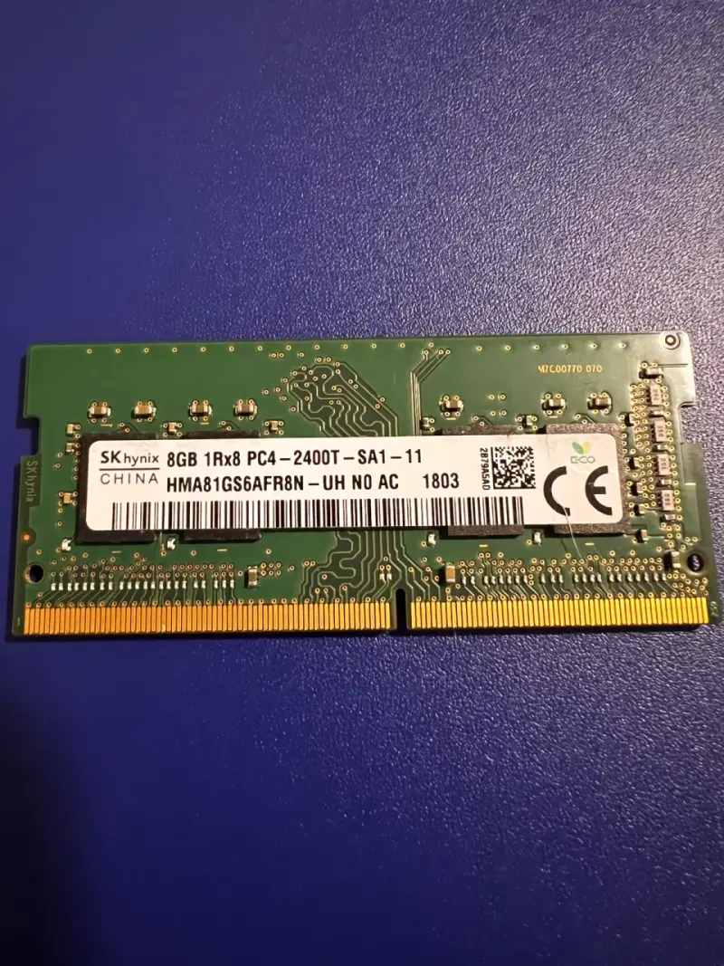 Memoria RAM 8GB SK Hynix DDR4 2400MHz