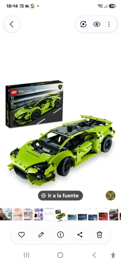 Set de construcción de auto de carreras JiQile para niños - miniatura 2